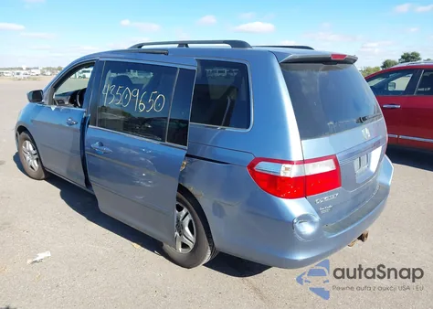 2007 Honda Odyssey Ex-L from USA, damaged, VIN 5FNRL38627B084505